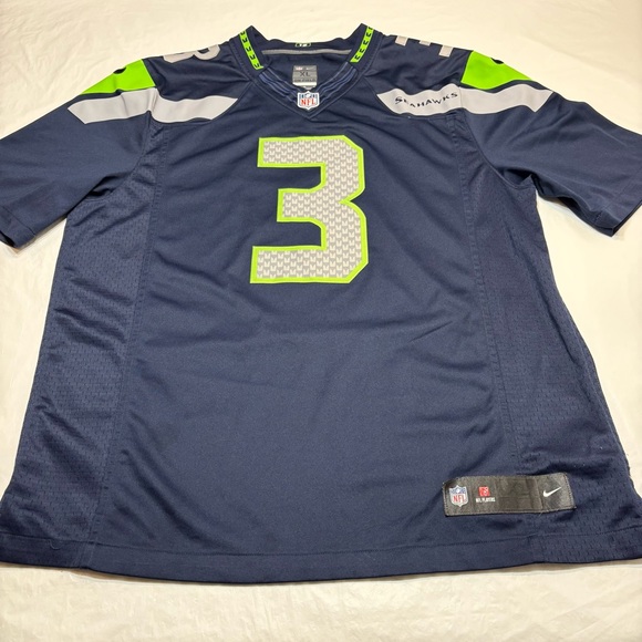 Nike On Field Seattle Seahawks Russell Wilson #3 Jersey Men’s XL - Picture 1 of 10